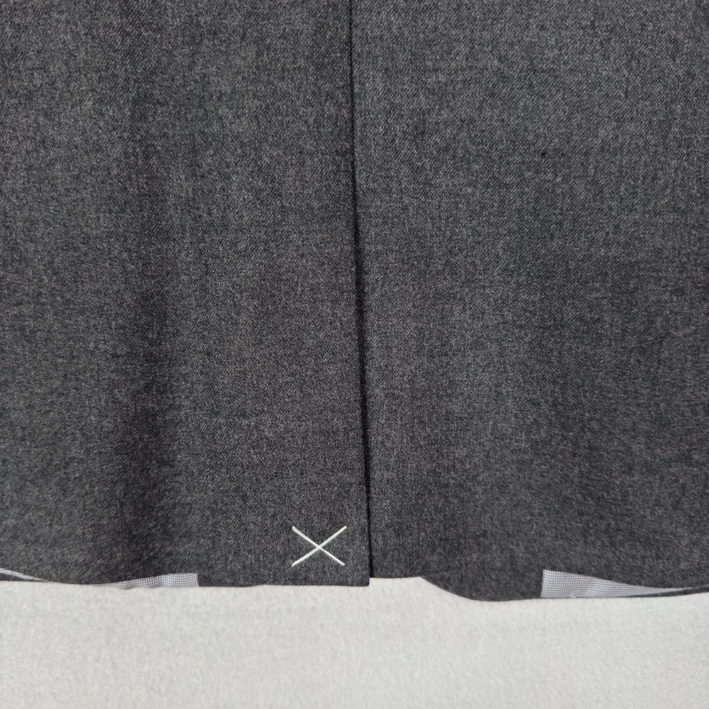 EXPRESS CHARCOAL EXTRA SLIM FLANNEL SUIT JACKET BLAZER MEN SZ 42S NWT SRP $298